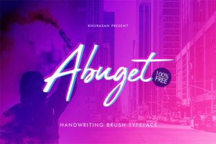 Abuget Free Script: A Font That Elevates Your Brand