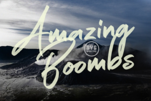 Amazing Boombs: A Font That Adds Soul to Editorial Design