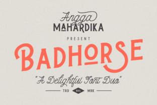 Badhorse: A Font That Breathes Life Into Your Handmade Creations