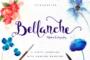 Bellanche: A Script Font for Elegant Web Design