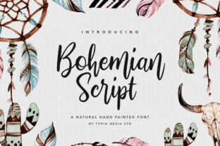 Bohemian Script: A Font That Breathes Life Into Digital Design