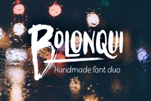 Bolonqui Duo: A Handmade Display Font That Anchors Editorial Mood