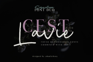 Cest Lavie Duo: A Font That Speaks to Your Brand