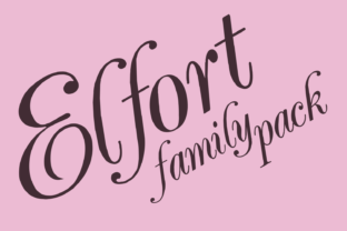 Elfort: A Script Font with Timeless Charm for Editorial Design