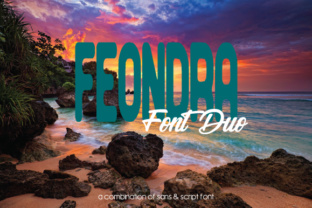 Feondra Duo: The Font That Elevates Your Campaigns