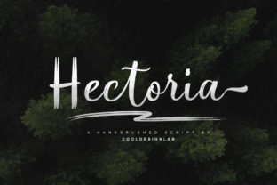 Hectoria Script: A Versatile Script Font for Campaign Design