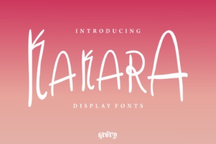 Kakara: A Versatile Display Font for Editorial Design