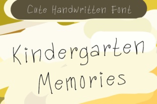 Kindergarten Memories: A Playful Sans Serif for Digital Design