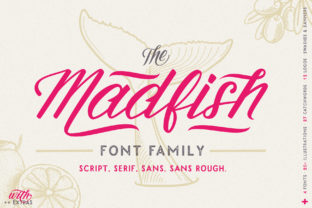 Madfish Family: A Display Font for Editorial Excellence