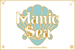 ManicSea: A Script Font for Editorial Elegance