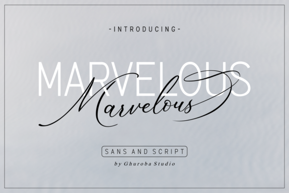 Marvelous Duo: The Font That Elevates Your Brand