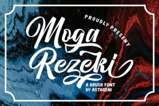 Moga Rezeki Duo: A Script Font for Creative Crafters