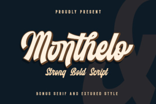 Monthelo: The Font That Turns Campaigns Into Statements