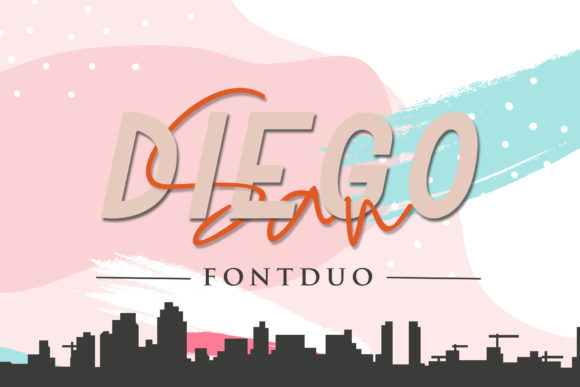 San Diego Duo: A Font That Breathes Life Into Your Craft