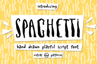 Spaghetti: A Playful Script Font for Digital Design
