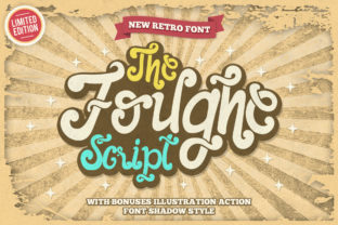 The Foughe Script: A Timeless Font for Handmade Creators