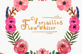 Versailles Flow Whiter: A Script Font for Modern Branding