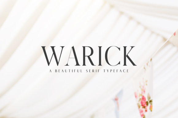 Warick: A Serif Font for Crafters Who Value Style and Substance