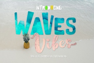 Waves Vibes Trio: A Serif Font That Elevates Digital Branding