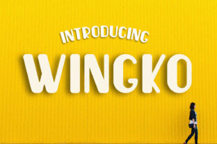 Wingko: A Playful Script Font for Web Design